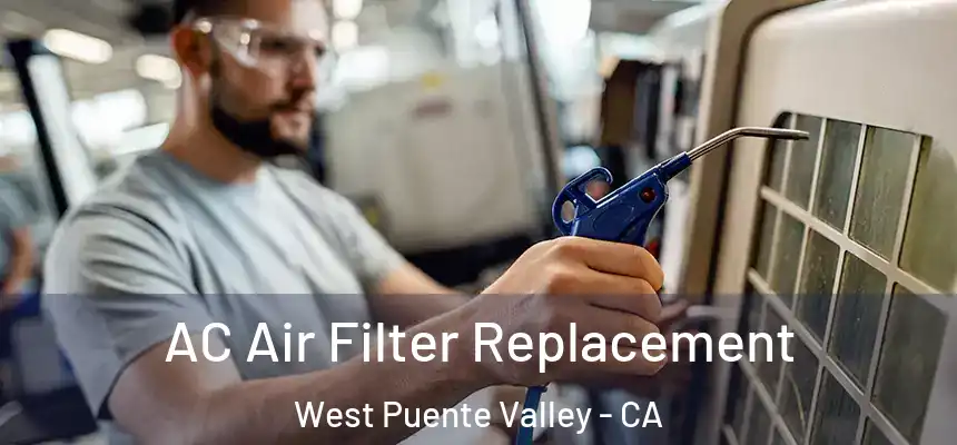  AC Air Filter Replacement West Puente Valley - CA