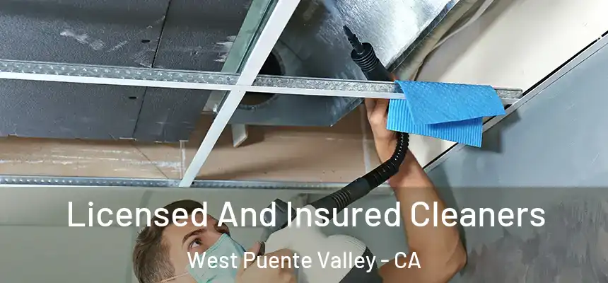Licensed And Insured Cleaners West Puente Valley - CA