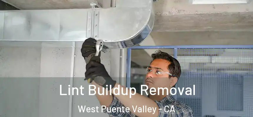 Lint Buildup Removal West Puente Valley - CA